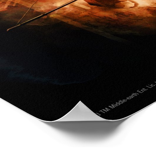 BARD BOWMAN™ & Smaug Poster (Hoek)