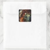 BARD BOWMAN™ & Smaug Vierkante Sticker (Tas)