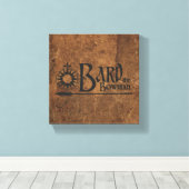 BARD DE BOWMAN™ CANVAS AFDRUK (Insitu (Houten vloer))