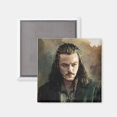 BARD DE BOWMAN™ grafische kaart Magneet (Voorkant / Achterkant)