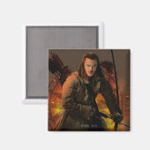 BARD DE BOWMAN™ grafische kaart Magneet (Voorkant / Achterkant)