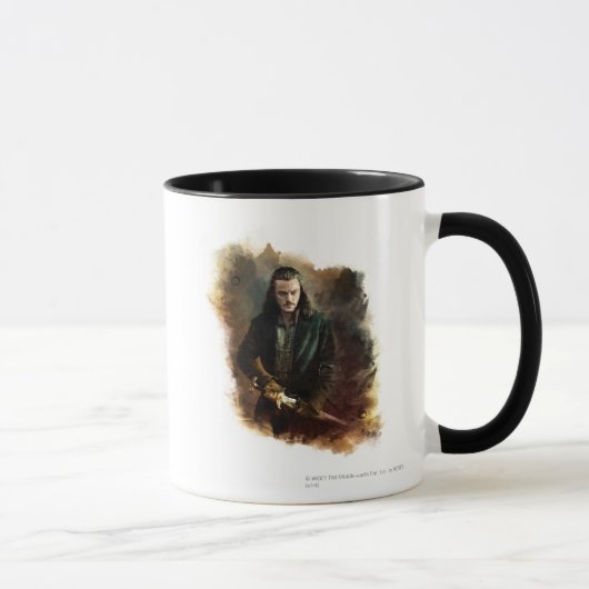 BARD DE BOWMAN™ grafische kaart Mok (Rechts)
