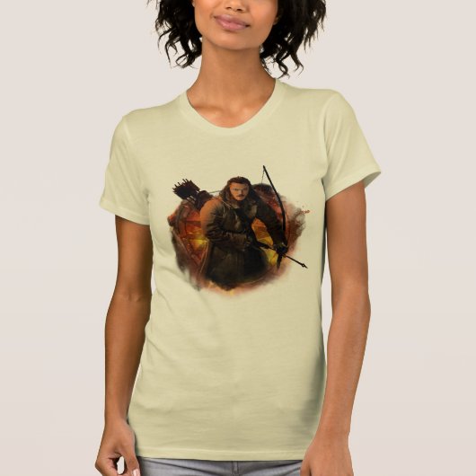 BARD DE BOWMAN™ grafische kaart T-shirt (Voorkant)
