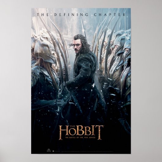 BARD DE BOWMAN™ onder het leger Poster (Voorkant)