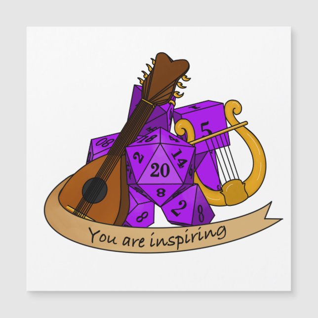 Bard Dice Design (Voorkant)