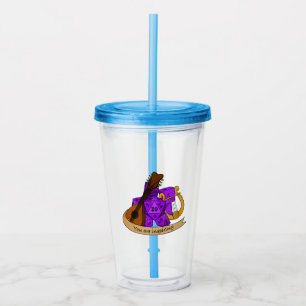 Bard Dice Design Acryl Drinkbeker