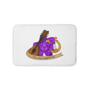 Bard Dice Design Badmat