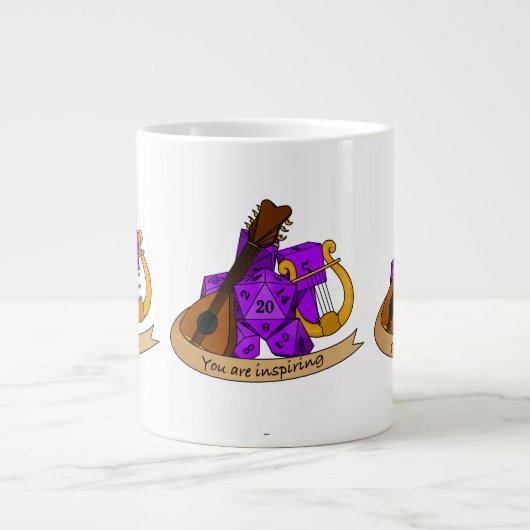 Bard Dice Design Extra Grote Beker (Voorkant)