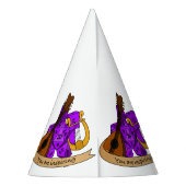 Bard Dice Design Feesthoedjes (Achterkant)
