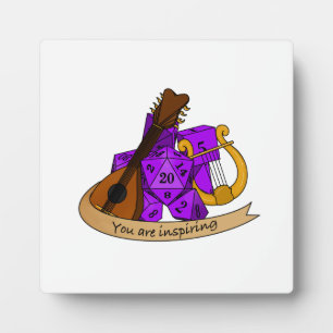 Bard Dice Design Fotoplaat