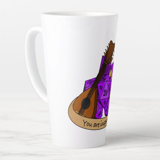 Bard Dice Design Latte Mok (Linkerhoek)