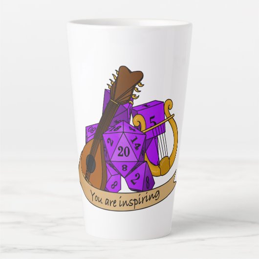 Bard Dice Design Latte Mok (Voorkant)