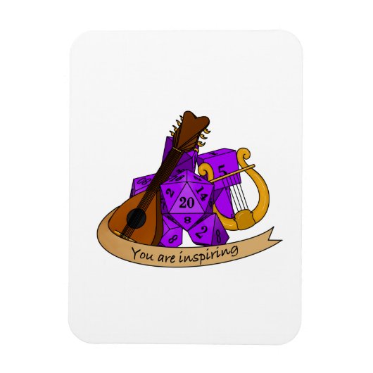 Bard Dice Design Magneet (Verticaal)