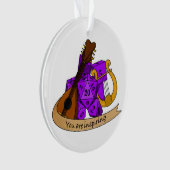 Bard Dice Design Ornament (voorkant)