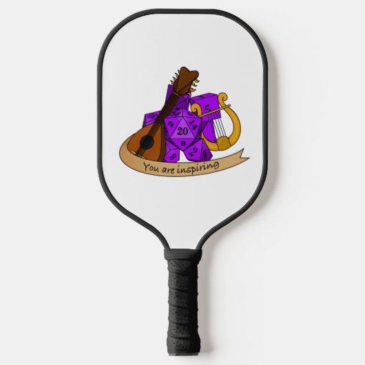 Bard Dice Design Pickleball Paddle (Voorkant)