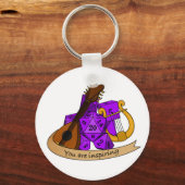 Bard Dice Design Sleutelhanger (Achterkant)