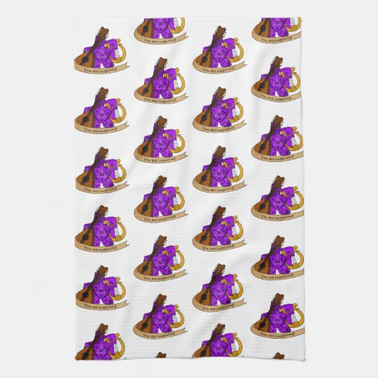 Bard Dice Design Theedoek (Verticaal)