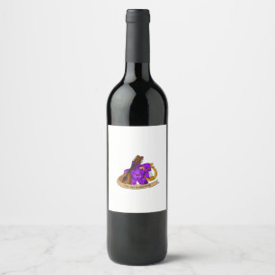 Bard Dice Design Wijn Etiket