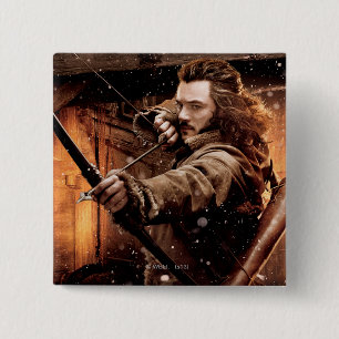 BARD HET Poster VAN DE Film BOWMAN™ EN VAN Karak Vierkante Button 5,1 Cm