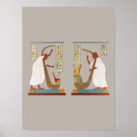 Bards van Ramses III Oude Egypte