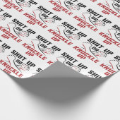 Bare Knuckle Boxing Cadeaupapier (Hoek)