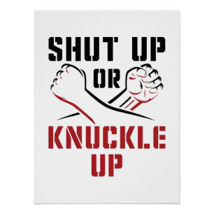 Bare Knuckle Boxing Perfect Poster