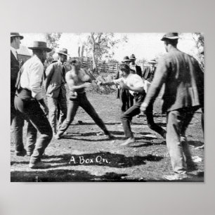 Bare Knuckle Fight Poster