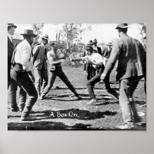 Bare Knuckle Fight Poster (Voorkant)