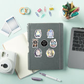 Bare Minimum Club Sticker Sheet | Grappig herkenba (iPad Cover)