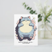 Bare Minimum Mode Activated – Relatable Mood Briefkaart (Staand voorkant)