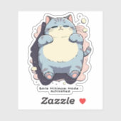 Bare Minimum Mode Activated – Relatable Mood Sticker (Vel)