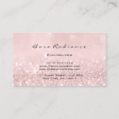 Bare Radiance Electrolysis Waxing Beauty Studio Visitekaartje (Achterkant)
