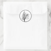 Bare Tree Silhouette Sticker (Tas)