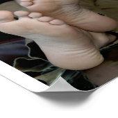 Barefeet-poster Poster (Hoek)