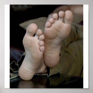 Barefeet-poster Poster