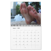 Barefoot à Atlanta Calendrier de 12 mois (Mar 2027)