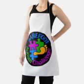 Barefoot Autism Challenge Trucker Hat Schort (Insitu)