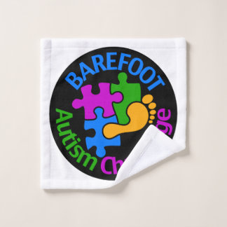 Barefoot Autism Challenge Trucker Hoed Washandje