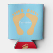 Barefoot Beach Bum Thunder_Cove Blikjeskoeler (Voorkant)