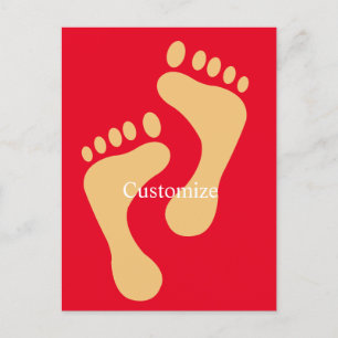 Barefoot Beach Bum Thunder_Cove Briefkaart