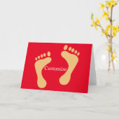 Barefoot Beach Bum Thunder_Cove Kaart (Gele Bloem)