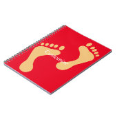 Barefoot Beach Bum Thunder_Cove Notitieboek (Linkerzijde)