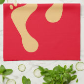 Barefoot Beach Bum Thunder_Cove Theedoek (Gevouwen)