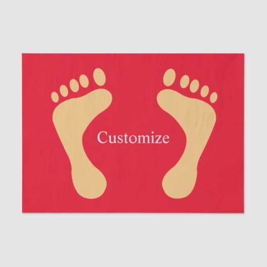 Barefoot Beach Bum Thunder_Cove Tissuepapier (Voorkant)