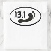 Barefoot Half Marathon Sticker (Tas)