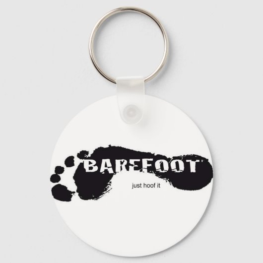 BareFoot-Logo Sleutelhanger (Voorkant)