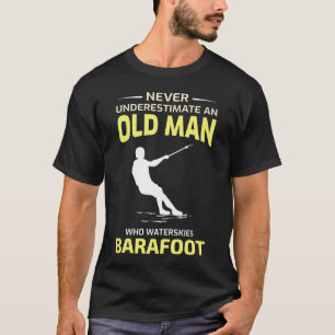 Barefoot skiën Watersport Motorboot T-shirt