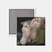 Barefoot voetmagneet magneet (Voorkant / Achterkant)
