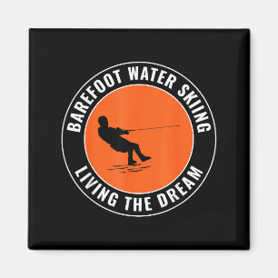 Barefoot water skiën motorboot water magneet