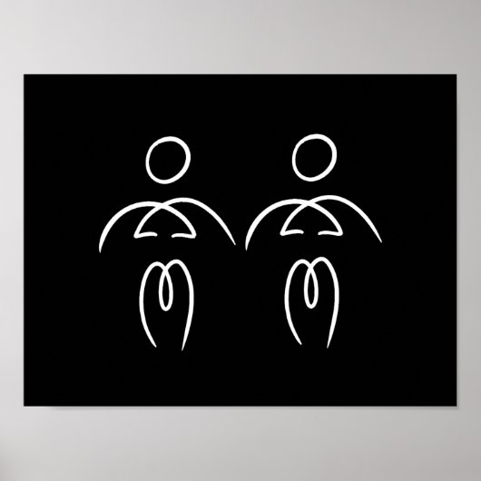 Barelines Man en Man Poster (Voorkant)